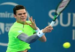 raonic edges nishikori to reach brisbane final vs federer