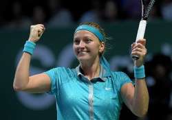 wta finals petra kvitova beats maria sharapova 6 3 6 2