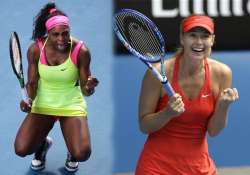 australian open 2015 williams sharapova to meet in finals