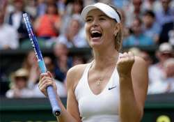 maria sharapova subdues vandeweghe to reach wimbledon semifinals