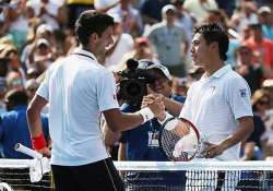 us open nishikori stuns djokovic in semifinals