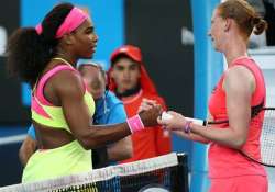 serena williams wins opening match at australian open