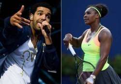 serena williams spotted kissing rapper drake in la restaurant