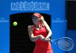 australian open 2015 no. 2 sharapova saves 2 match points advances to 3rd round