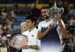 cilic to no. 9 with us open title kei nishikori 8th