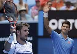 australian open djokovic wawrinka join williams in 3rd round