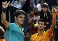 federer and djokovic to renew rivalry in italian open final