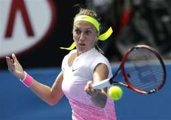 wimbledon champ kvitova wins 1st rounder at australian open