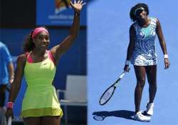 australian open 2015 serena williams advances venus crashes out