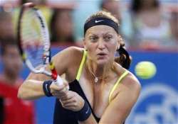 kvitova advances kerber upset in new haven open