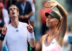 murray sharapova favourites for australian open