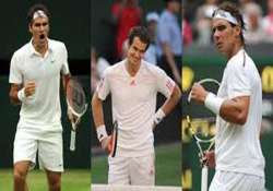 nadal murray federer all in the same half