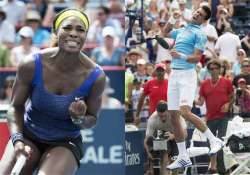 novak djokovic serena williams look to bounce back in cincinnati masters