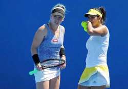 sania bethanie lose to top seeds