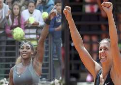 sara errani to face serena williams in rome final