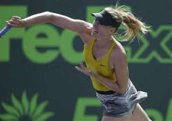 sharapova advances to key biscayne quarterfinals