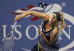 sharapova cruises to second round us open win