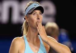 sochi is over tennis queen maria sharapova is back on tennis court