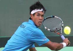 somdev to spearhead davis cup campaign against serbia