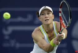 stosur wozniacki advance in dubai azarenka out