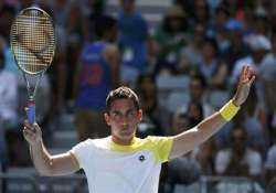 tipsarevic s retirement sends almagro into quarters