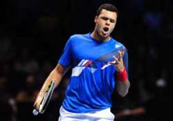 tsonga wins in return from injury