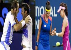 us open paes stepanek sania zheng in quarterfinals