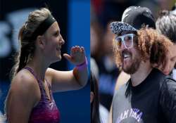 australian open victoria azarenka ends tense rematch with a little bling