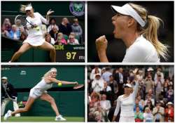 wimbledon diary sharapova enters second round in pics