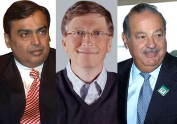 20 richest people in 20 major countries