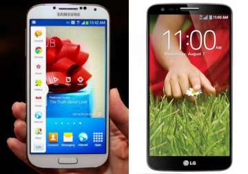 a comparison lg g2 vs samsung galaxy s4