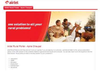 airtel launches voice based portal for value added services