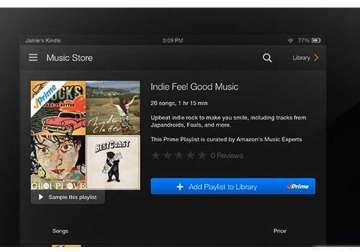 amazon launches music streaming for prime members