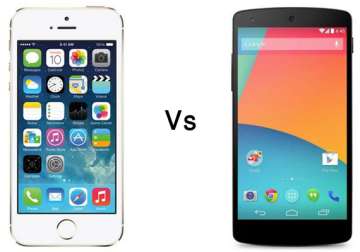 apple iphone 5s vs google nexus 5 a comparison