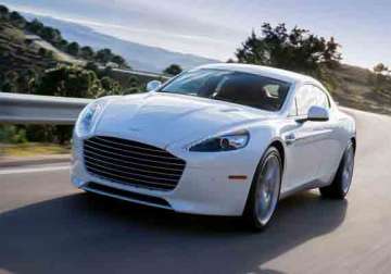 aston martin unveils rapide s sports car