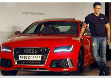 audi is common man s car too salman khan