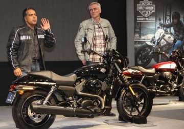auto expo 2014 harley davidson launches street 750 bike at rs 4.1 lakh