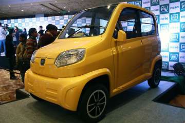 bajaj auto unveils low cost car re60