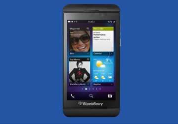blackberry z10 officially launched in india for rs 43 499