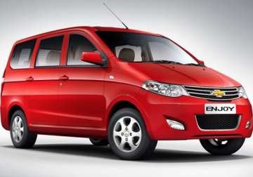 chevrolet enjoy set for india launch on may 9