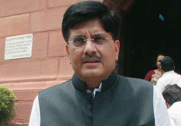 coal scams caused shutdown of 65000 mw of power projects piyush goyal