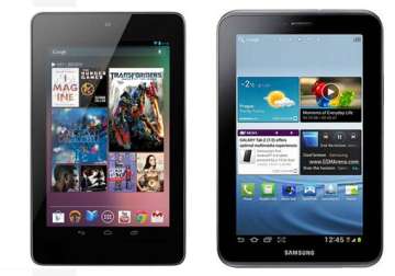 a comparison google nexus 7 vs samsung galaxy tab 2 p3100