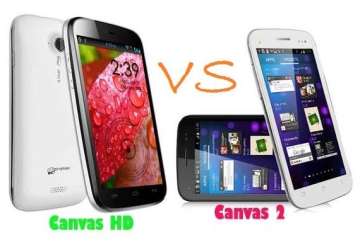 comparison micromax canvas hd a116 vs canvas a110