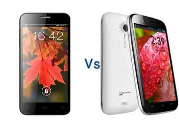 comparison xolo q800 vs micromax canvas hd a116