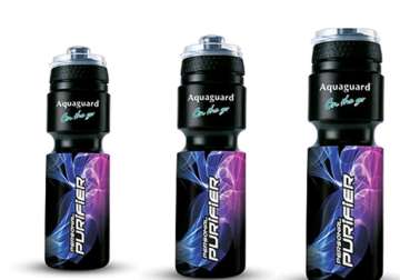 eureka forbes launches a mobile water purifier called aquaguard on the go