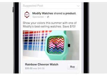 facebook tests buy button in posts on some newsfeeds
