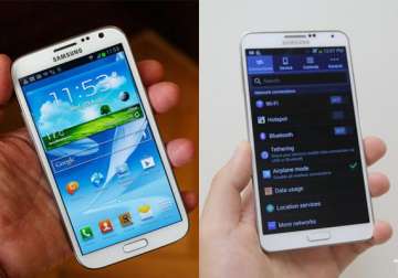 galaxy note 3 vs. galaxy note 2 spec showdown