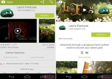 google play revamp inspired by material design coming soon report