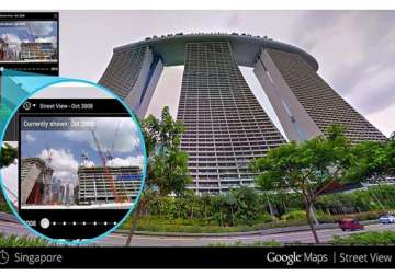 google street view gets a time travel mode