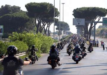 harley davidson s 110th anniversary party in rome pictures